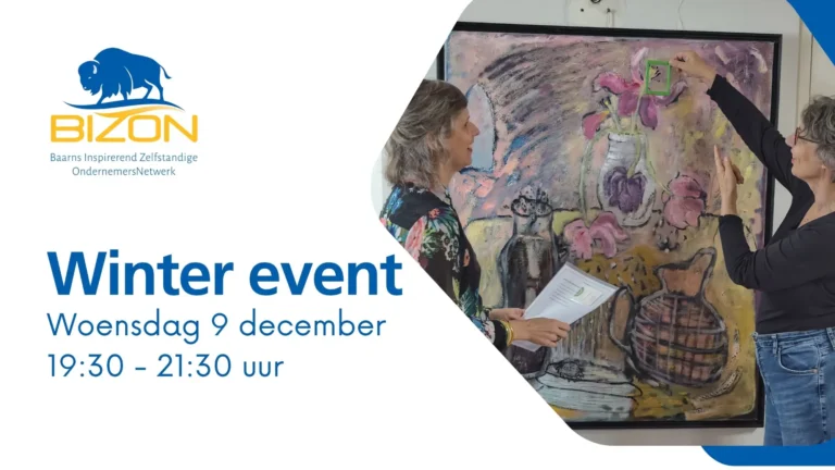 Bizon banner winterevent